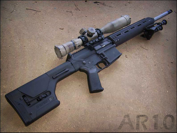 ����������� �������� Armalite AR-10