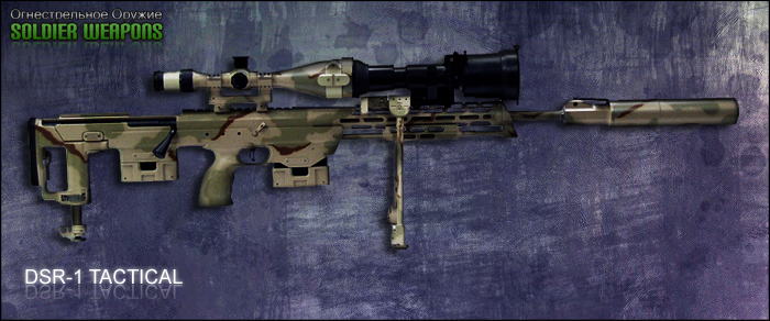 Снайперская Винтовка DSR-Precision DSR-1 | DSR-50 Снайперская Винтовка DSR-Precision DSR-1 | DSR-50